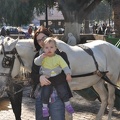 Erynn and Greta with our horses